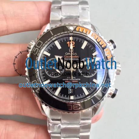 Replica Omega Seamaster Planet Ocean 600M Chronograph 215.30.46.51.01.002 JH Stainless Steel Black Dial Swiss 9900