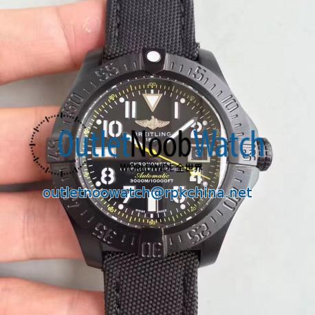 Replica Avenger Seawolf Blacksteel Code Yellow M17330B2 GF PVD Black Dial Swiss 2824-2