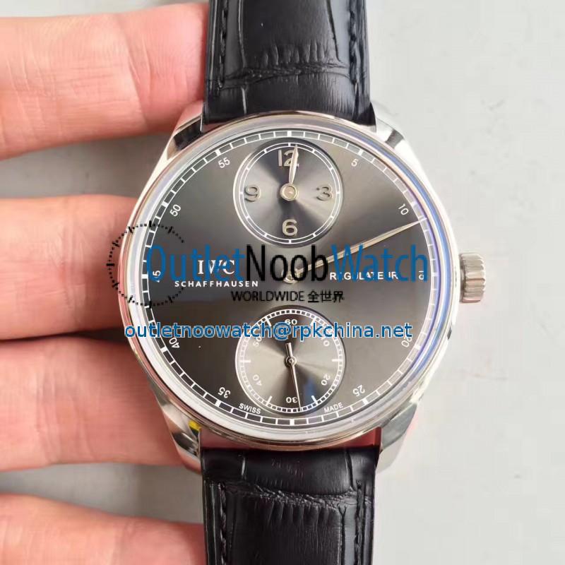 Replica IWC Portugieser Regulateur IW544401 ZF Stainless Steel Anthracite Dial Swiss IWC 98245