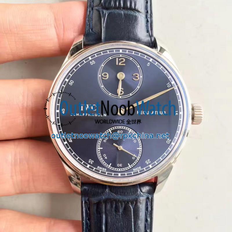 Replica IWC Portugieser Regulateur IW544401 ZF Stainless Steel Blue Dial Swiss IWC 98245