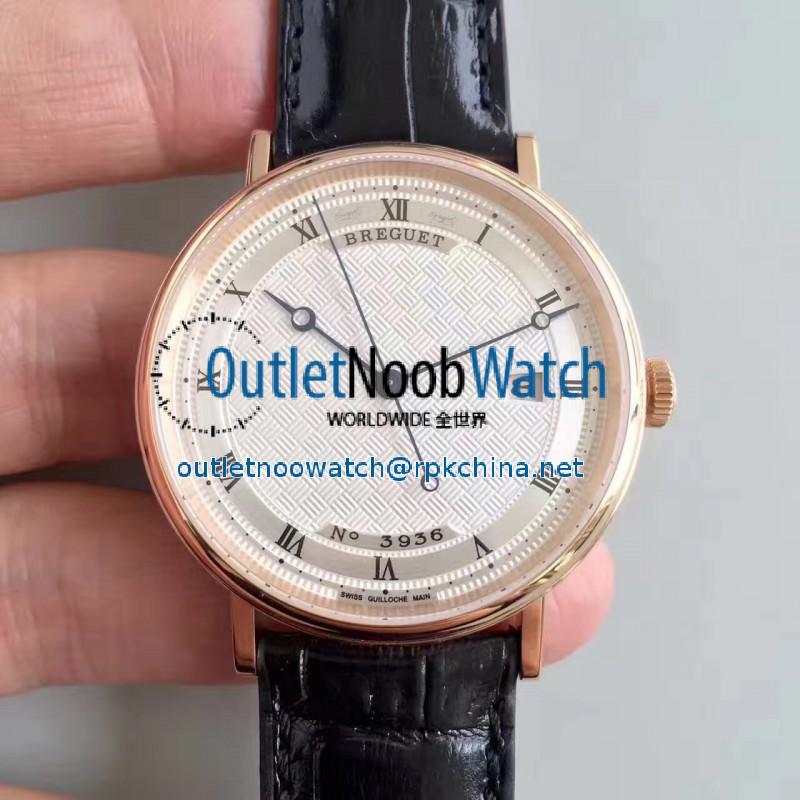 Replica Breguet Classique 5177 FK Rose Gold Silver Dial Swiss Caliber 777Q