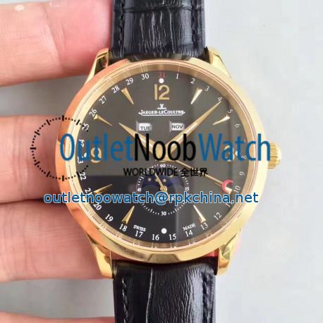 Replica Jaeger-LeCoultre Master Calendar 1552520 BF Yellow Gold Black Dial Swiss Caliber 866/1