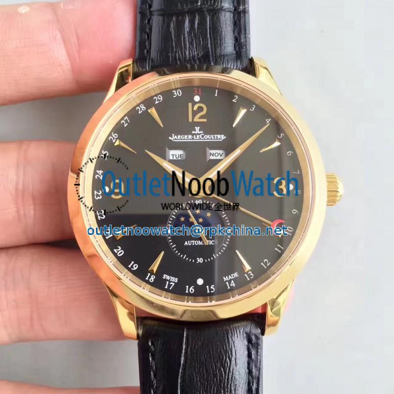 Replica Jaeger-LeCoultre Master Calendar 1552520 BF Yellow Gold Black Dial Swiss Caliber 866/1