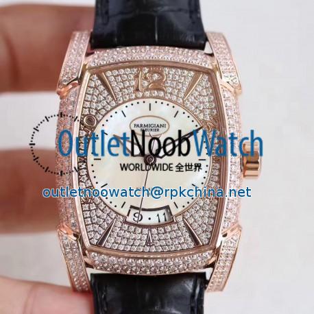 Replica Parmigiani Fleurier Kalpa Grande PF011968.01 AF Rose Gold & Diamonds Diamond Dial Swiss PF331