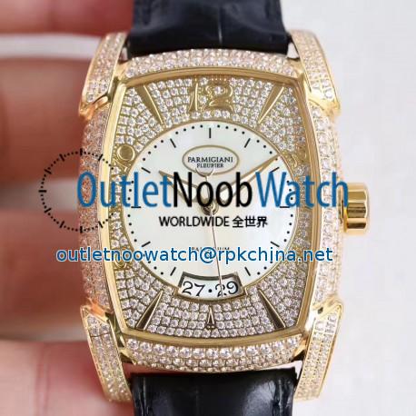 Replica Parmigiani Fleurier Kalpa Grande PF011968.01 AF Yellow Gold & Diamonds Diamond Dial Swiss PF331