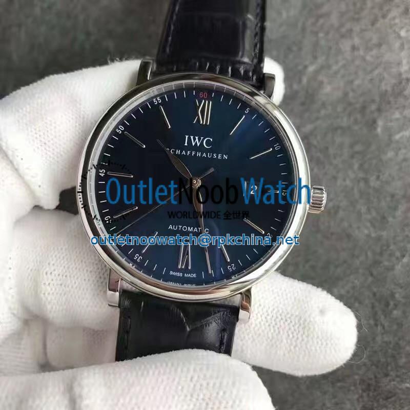 Replica IWC Portofino Boutique Edition IW356512 MK Stainless Steel Blue Dial Swiss 2892