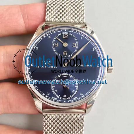 Replica IWC Portugieser Regulateur IW544401 YL Stainless Steel Blue Dial Swiss IWC 98245