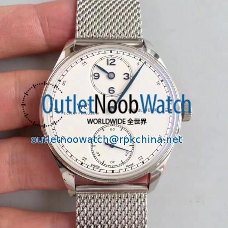 Replica IWC Portugieser Regulateur IW544401 YL Stainless Steel White Dial Swiss IWC 98245