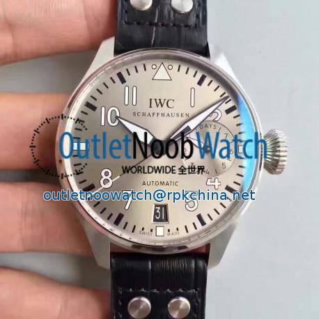 Replica IWC Big Pilot IW500912 ZF Stainless Steel Silver Dial Swiss 51111