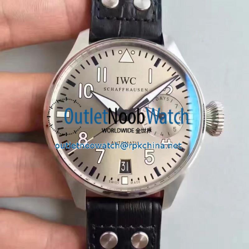 Replica IWC Big Pilot IW500912 ZF Stainless Steel Silver Dial Swiss 51111