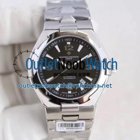 Replica Vacheron Constantin Overseas 47040 N Stainless Steel Black Dial Swiss 2824-2