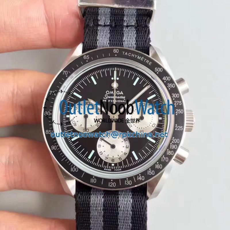 Replica Omega Speedmaster Moonwatch Speedy Tuesday 1978 311.32.42.30.01.001 JH Stainless Steel Black Dial Swiss 1861