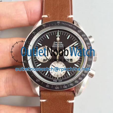 Replica Omega Speedmaster Moonwatch Speedy Tuesday 1978 311.32.42.30.01.001 JH Stainless Steel Black Dial Swiss 1861