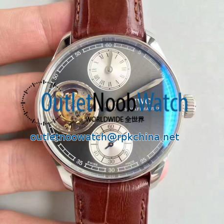 Replica IWC Portugieser Regulator Tourbillon IW544603 N Stainless Steel Anthracite Dial Swiss Caliber 65192