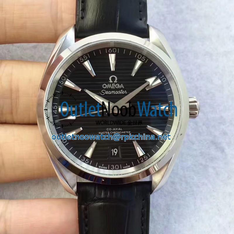 Replica Omega Seamaster Aqua Terra 150M Master Co-Axial Baselworld 2017 XF Stainless Steel Black Dial Swiss 8900