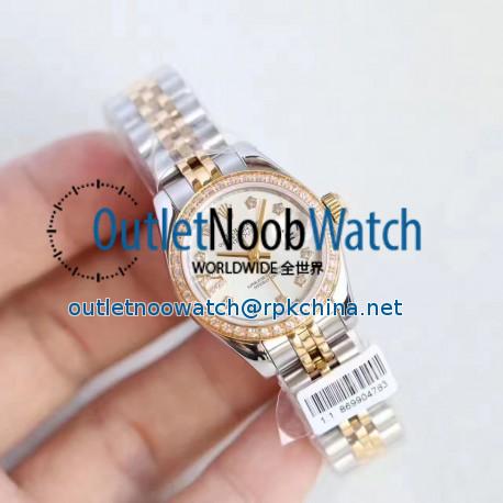 Replica Rolex Lady Datejust 28 279383RBR 28MM N Stainless Steel & Yellow Gold Mother Of Pearl Dial Swiss 2671