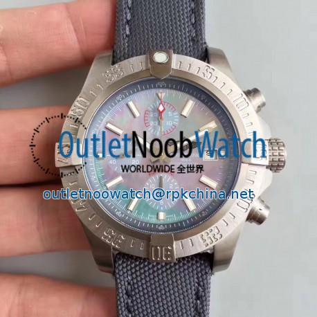 Replica Breitling Avenger Bandit E1338310/M534/253S/E20DSA.2 GF Titanium Mother Of Pearl Dial Swiss 7750