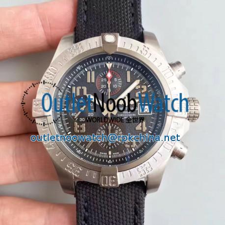 Replica Breitling Avenger Bandit E1338310/M534/253S/E20DSA.2 GF Titanium Black Dial Swiss 7750