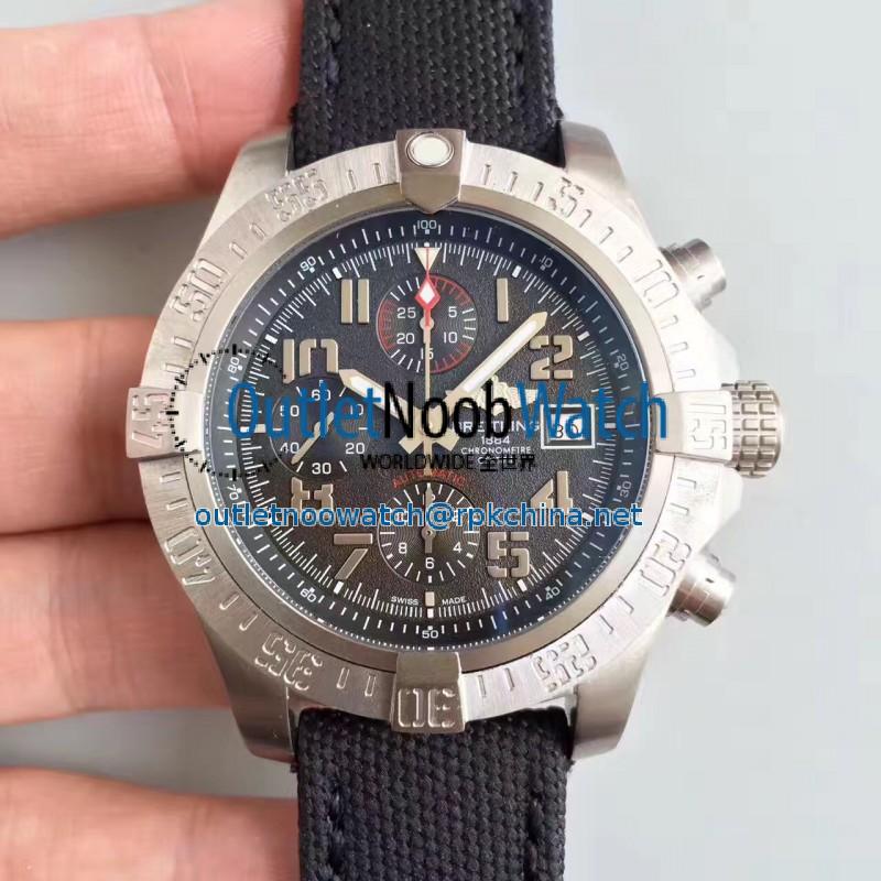 Replica Breitling Avenger Bandit E1338310/M534/253S/E20DSA.2 GF Titanium Black Dial Swiss 7750