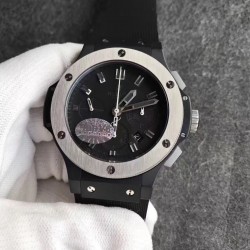 Replica Hublot Big Bang Evolution Ceramic Ice Bang 301.CK.1140.RX HBB V6 Ceramic Black Dial Swiss HUB4100