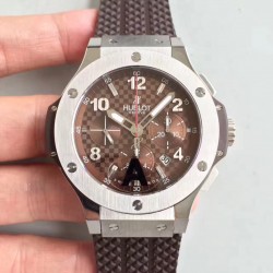 Replica Hublot Big Bang Evolution 301.SX.130.RX JF Stainless Steel Brown Carbon Fiber Dial Swiss HUB4100