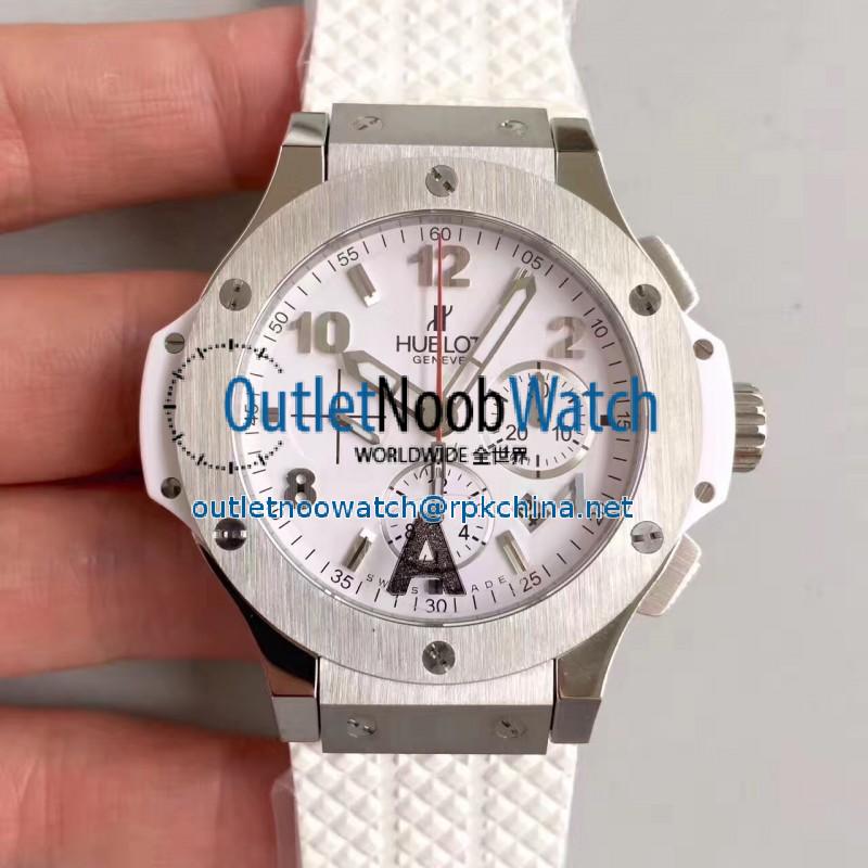 Replica Hublot Big Bang JF Stainless Steel White Dial Swiss HUB4100