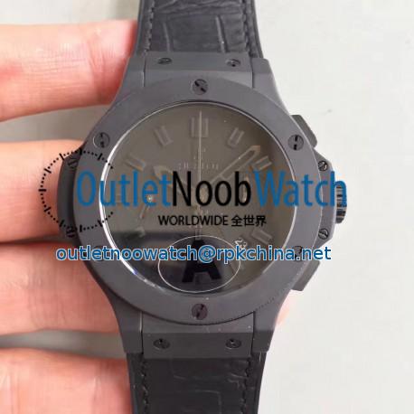 Replica Hublot Big Bang All Black 301.CI.1110.CI JF Ceramic Black Dial Swiss HUB4100