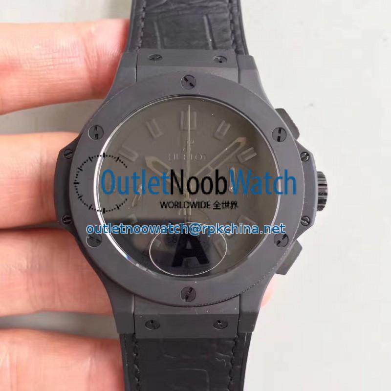 Replica Hublot Big Bang All Black 301.CI.1110.CI JF Ceramic Black Dial Swiss HUB4100